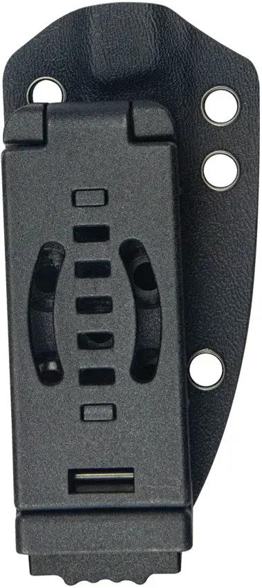 Kubey JL Fixie Fixed Blade Ultem Black KU355D - 14C28N Sandvik Stainless Blade, Full Tang, Lanyard Hole by Kubey