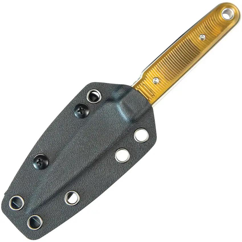 Kubey JL Fixed Blade Ultem KU356C - Durable Ultem Handle With Full Tang And Lanyard Hole by Kubey