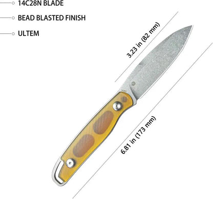 Kubey Dust Devil Fixed Blade Ultem KU357C by Kubey