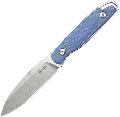 Kubey Dust Devil Fixed Blade Blue KU357D by Kubey