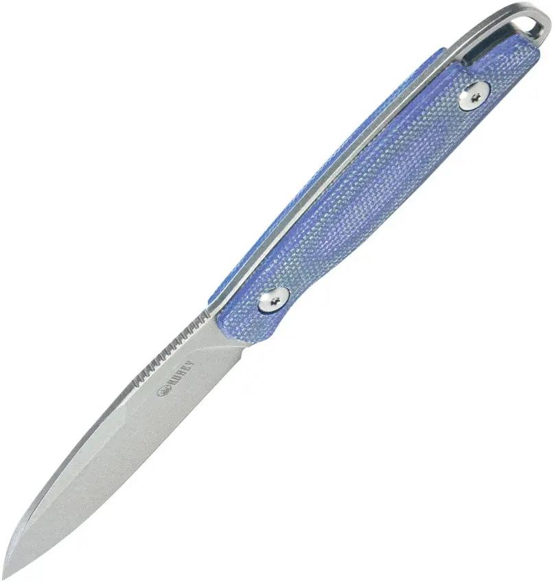 Kubey Dust Devil Fixed Blade Blue KU357D by Kubey