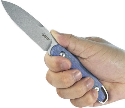 Kubey Dust Devil Fixed Blade Blue KU357D by Kubey