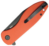 Kubey Master Chief - Dual Color Finish For Bold Style And Comfortable Ergonomic Grip Black Orange KU358O by Kubey