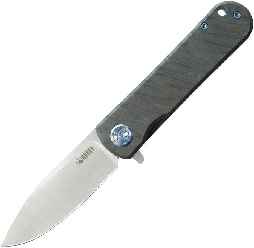 Kubey NEO Framelock Flame Ti KB359B by Kubey