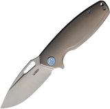 Kubey Tityus Framelock Titanium KB360A by Kubey