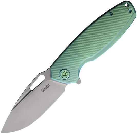 Kubey Tityus Framelock Green Ti KB360B by Kubey