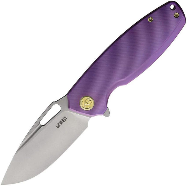 Kubey Tityus Framelock Purple Ti KB360C by Kubey