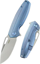 Kubey Tityus Framelock Blue Ti KB360F by Kubey