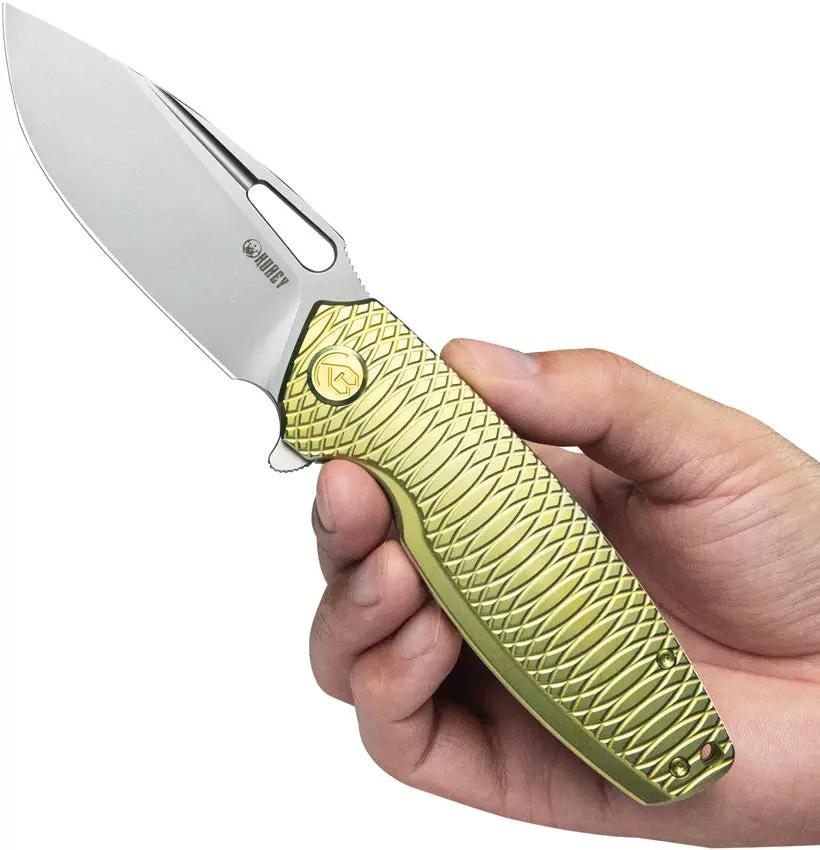 Kubey Tityus Framelock Gold KB360G by Kubey