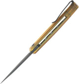 Kubey MOS Hydra Linerlock Ultem Black KU361E - Durable 14C28N Stainless Spear Point Knife With Ultem Handle by Kubey