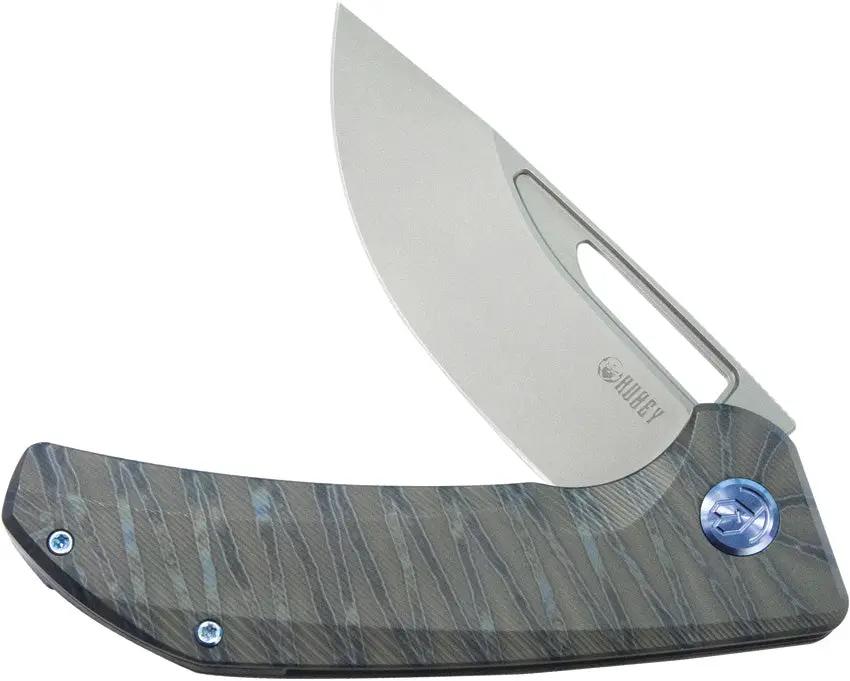 Kubey Hyperion Framelock Flame Ti KB368I by Kubey