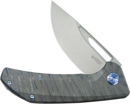 Kubey Hyperion Framelock Flame Ti KB368I by Kubey