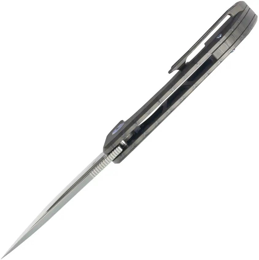 Kubey Hyperion Framelock Flame Ti KB368I by Kubey
