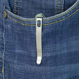 Kubey Nautilus Linerlock Jade KU372B - Jade G10 Handle, Stonewash 14C28N Blade, Pocket Clip by Kubey