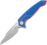 Kubey RBC-1 Outdoor Linerlock Blue KU373C by Kubey
