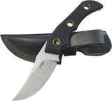 Kubey Willumsen Hunter Black KU375A Clip Point Knife With 14C28N Sandvik Stainless Blade And G10 Handle by Kubey