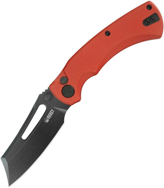 Kubey Dheo EDC Button Lock Red KU378C by Kubey