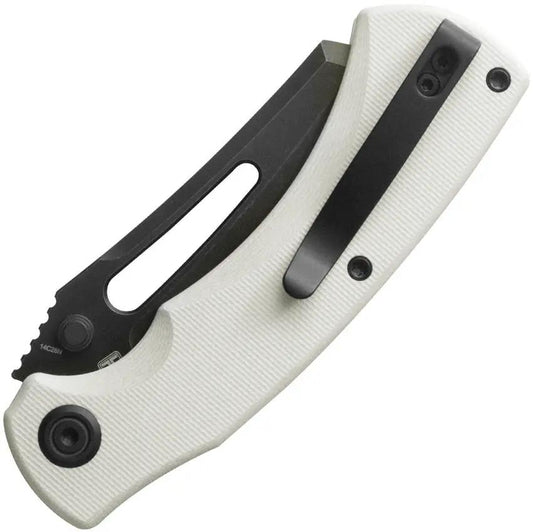 Kubey Dheo EDC Button Lock White KU378E by Kubey