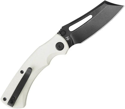 Kubey Dheo EDC Button Lock White KU378E by Kubey