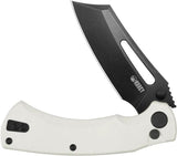 Kubey Dheo EDC Button Lock White KU378E by Kubey