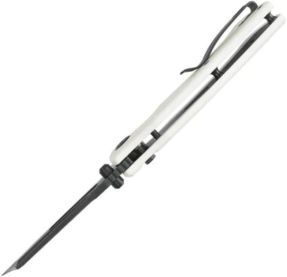 Kubey Dheo EDC Button Lock White KU378E by Kubey