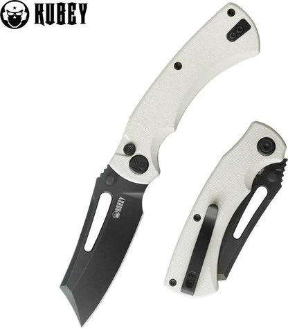 Kubey Dheo EDC Button Lock White KU378E by Kubey
