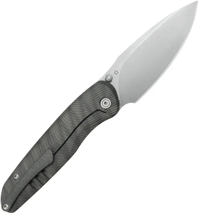 Kubey Pioneer Framelock Flame KB379B by Kubey