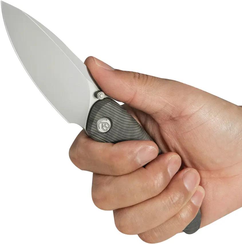 Kubey Pioneer Framelock Flame KB379B by Kubey
