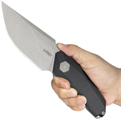 Kubey Basilisk Fixed Blade Black KU381A by Kubey