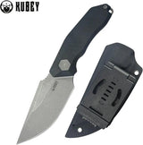 Kubey Basilisk Fixed Blade Black KU381A by Kubey