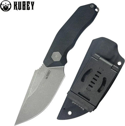 Kubey Basilisk Fixed Blade Black KU381A by Kubey