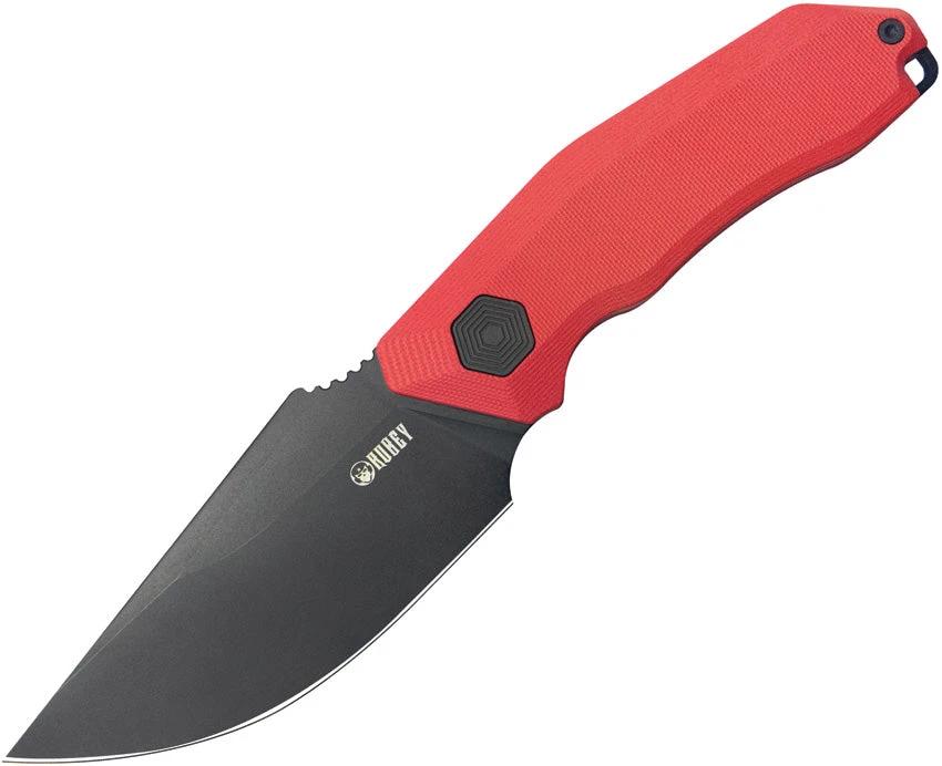 Kubey Basilisk Fixed Blade Red KU381B by Kubey