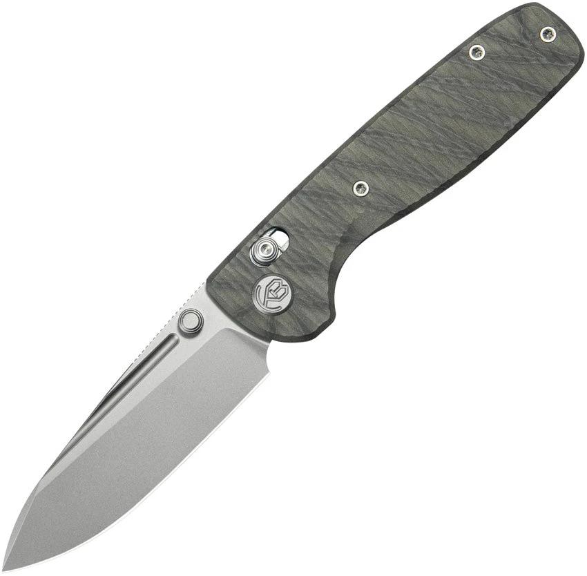 Kubey Bluff Crossbar Lock Flame Ti KB383G by Kubey