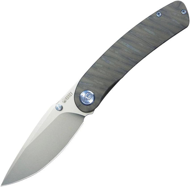Kubey Momentum Framelock Flame Ti KB386C by Kubey