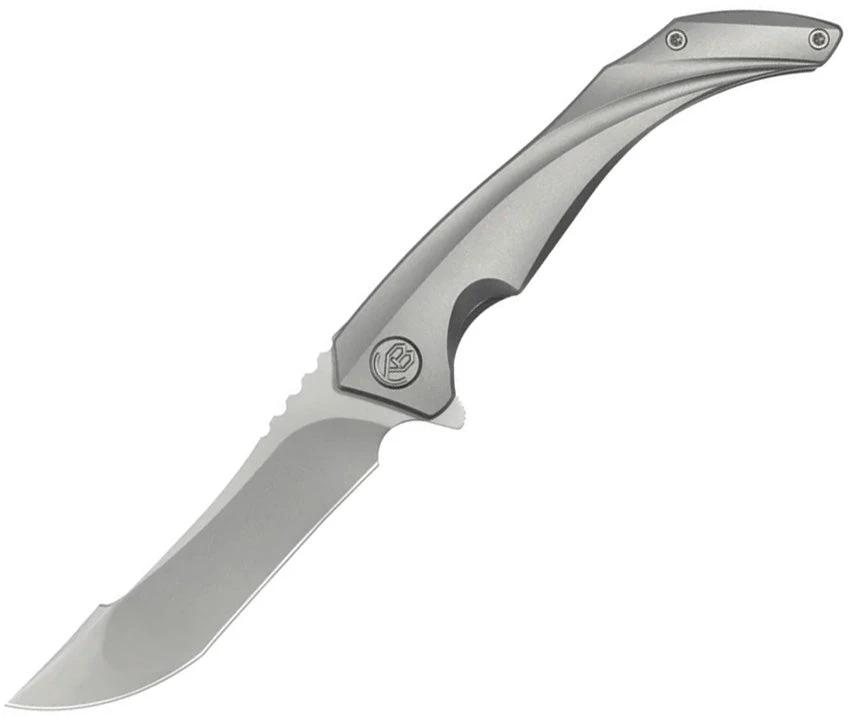 Kubey Cyrus Framelock Gray Ti KB387A by Kubey