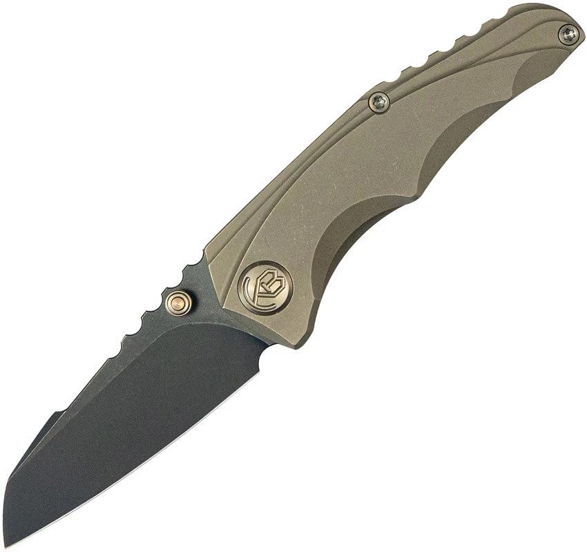Kubey Steeltle Framelock Bronze Ti KB390D by Kubey