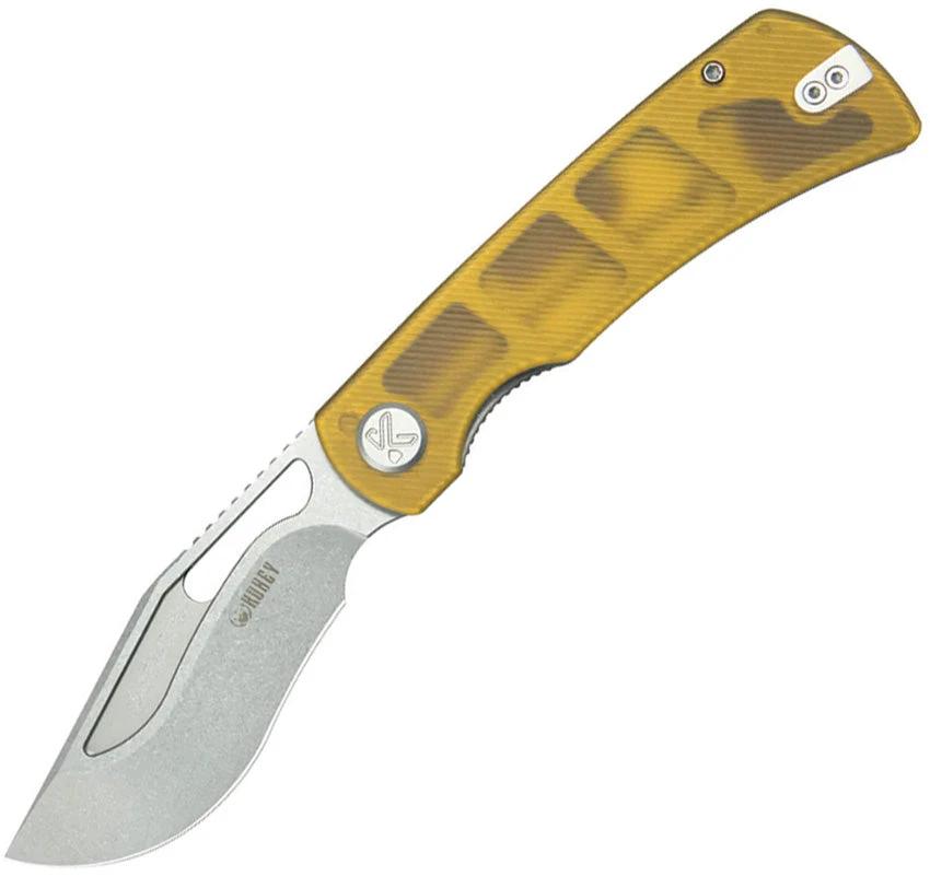 Kubey Gurkha Linerlock Ultem KU397C by Kubey