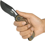 Kubey Gurkha Linerlock Ultem BSW KU397D by Kubey