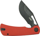 Kubey Gurkha Linerlock Red BSW KU397E by Kubey