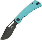 Kubey Gurkha Linerlock Tiff Blue KU397F by Kubey
