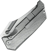 Kubey Hamster Framelock Gray Ti KU402A by Kubey