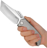 Kubey Hamster Framelock Gray Ti KU402A by Kubey