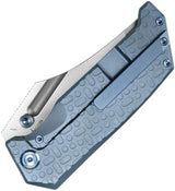 Kubey Hamster Framelock Blue Ti KU402B by Kubey