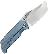 Kubey Hamster Framelock Blue Ti KU402B by Kubey