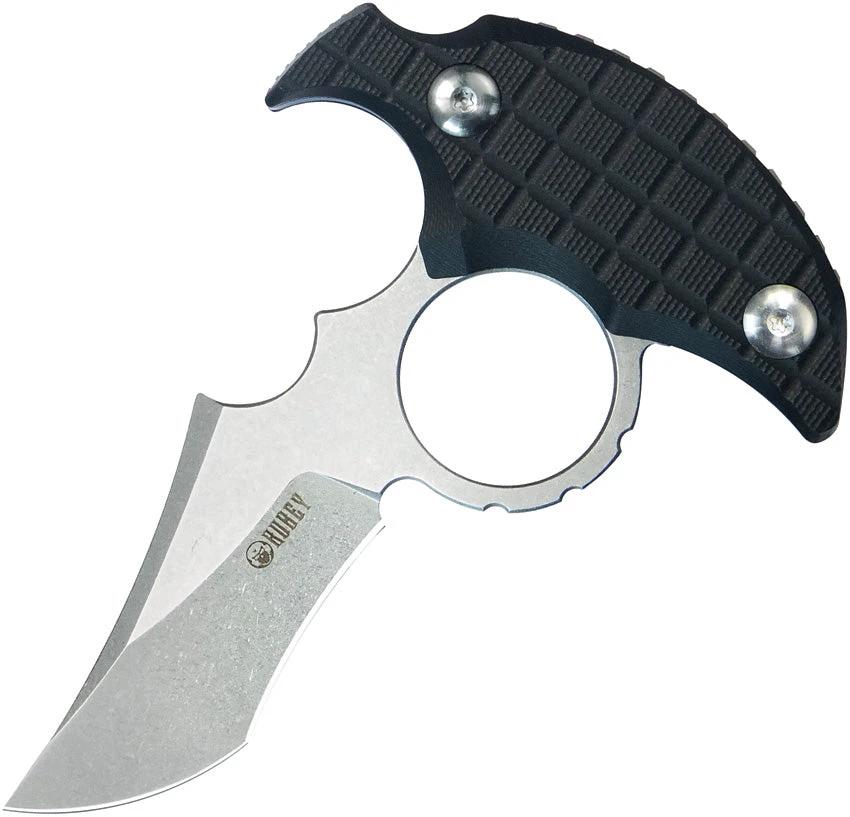 Kubey Stheno Push Dagger Blk G10 KU404A by Kubey