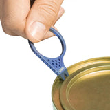 Kubey Pry Tool Blue Ti KU410B - Titanium Construction With Finger Ring For Easy Leverage by Kubey