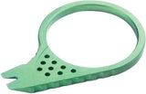 Kubey Pry Tool Green Ti KU410C - Titanium Construction With Finger Ring For EDC Everyday Carry by Kubey