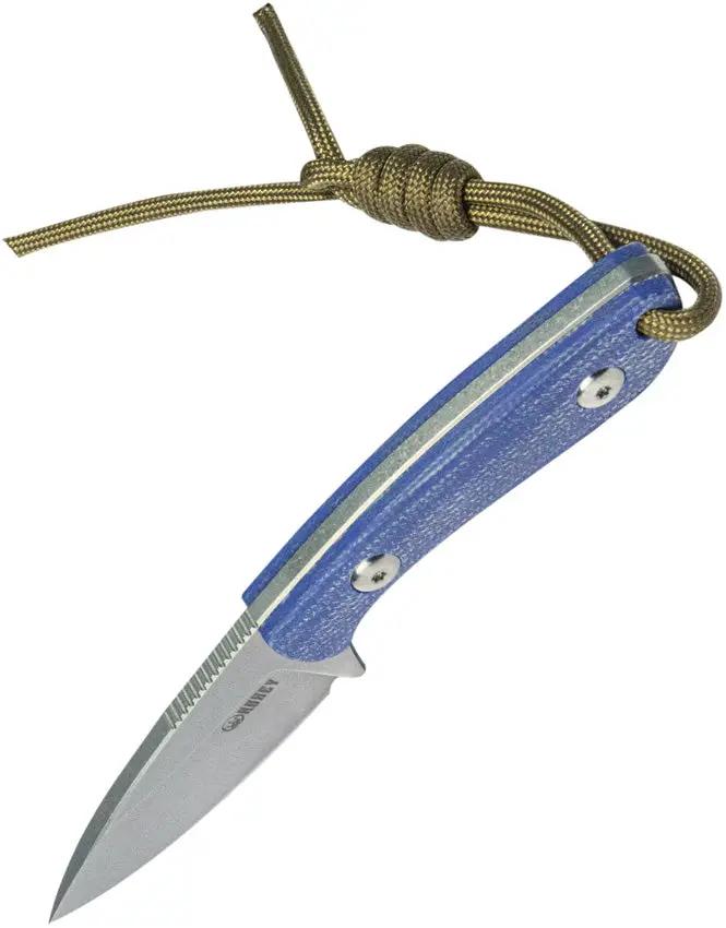 Kubey Bloom Fixed Blade Blue KU411B by Kubey