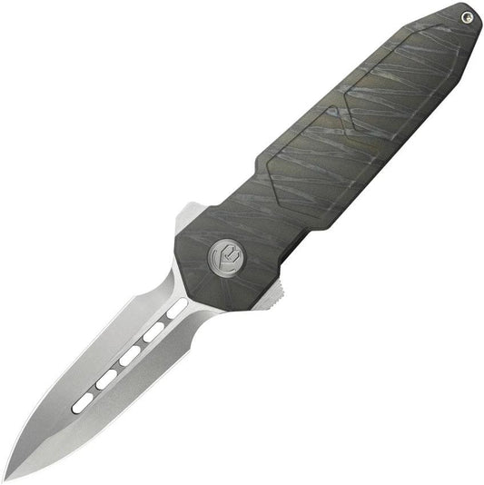 Kubey Urban Dagger Framelock Flame KB416B by Kubey