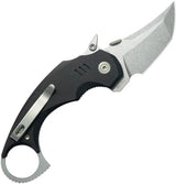 Kubey Jaw Karambit Linerlock Black KU439A by Kubey